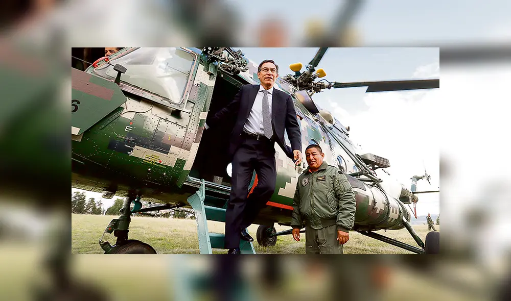 Visita. Vizcarra reitera lucha contra la violencia de género. Crédito: Andina