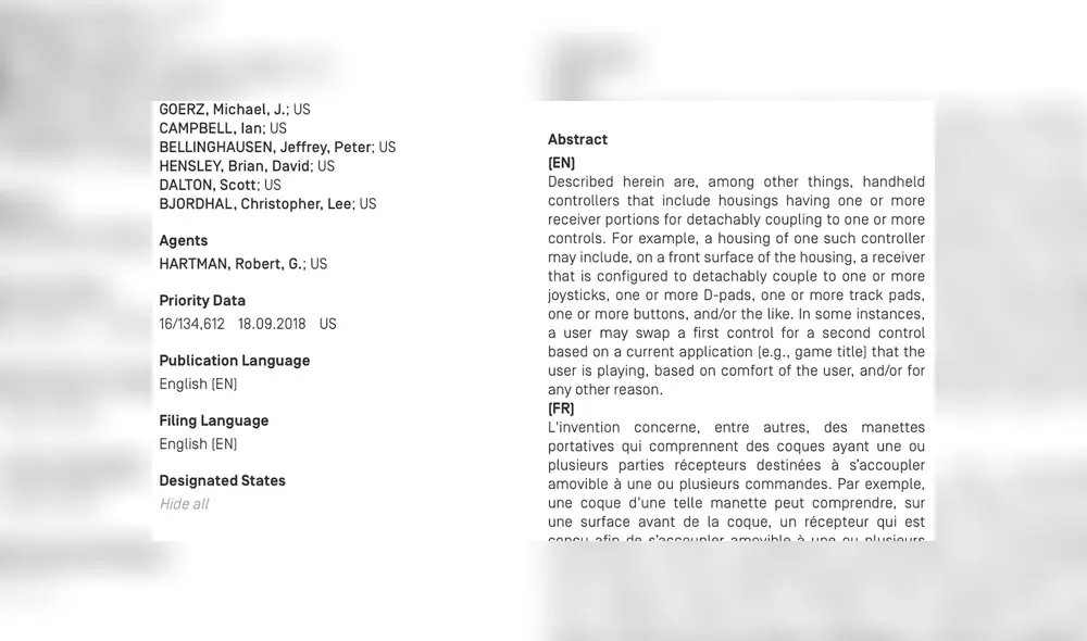 Y que permitiría reemplazar los trackpads por cualquier pieza imaginable.