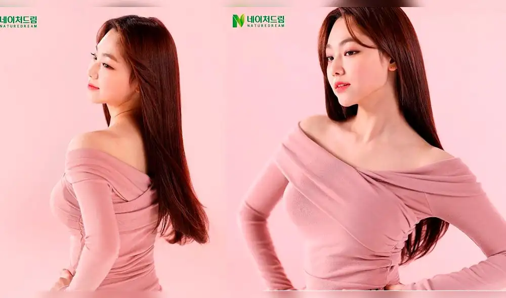 Mina es imagen comercial de marcas de moda y belleza.