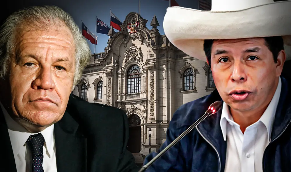 Fuerza Popular acusó de desinformado a Luis Almagro, Renovación Popular de entrometerse en asunto internos y Guido Bellido de Perú Libre de brinda un “publicherry” más que una postura objetiva. Foto: Composición GLR / Fabrizio Oviedo