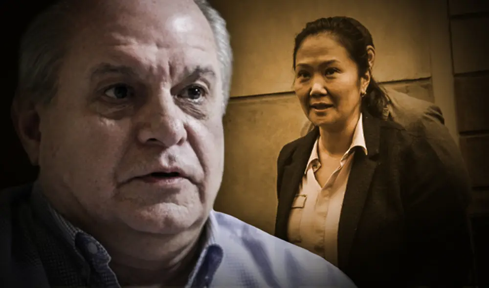 Asimismo, , manifestó estar en contra de una prisión preventiva en contra de Keiko Fujimori. Composición: La República. Asimismo, , manifestó estar en contra de una prisión preventiva en contra de Keiko Fujimori. Composición: La República.