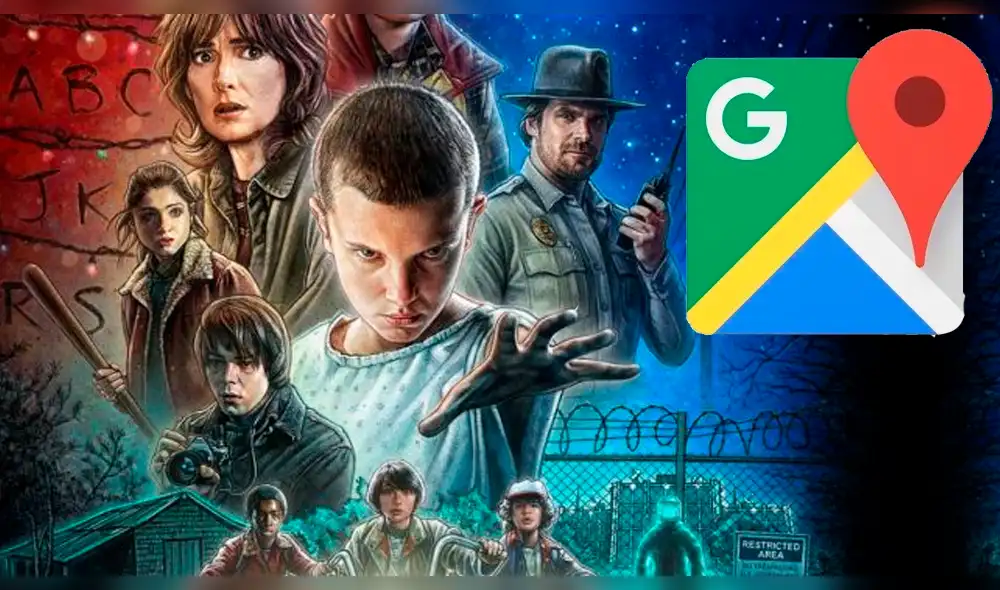 Google Maps: sorpresa por lo que aparece cuando colocas "Stranger Things" en la app [FOTOS]