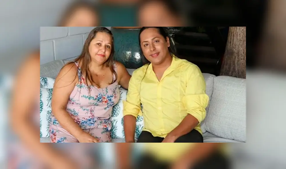 Valdira das Neves embarazada de sus nietos