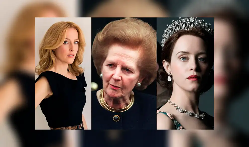 The Crown: Gillian Anderson olvida 'X-Files' y será Margaret Thatcher en la serie