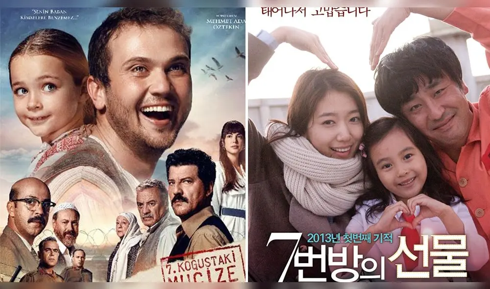 Milagro en la celda 7, versión coreana con Park Shin Hye - Fuente: composición