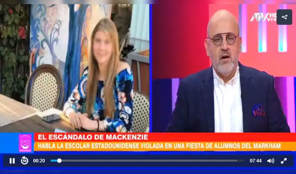 Beto Ortiz quiso entrevistar al alumno del Colegio Markham acusado de violación