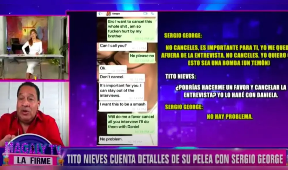 “Le pido perdón porque ella no se merece esto, la canción está gustando”, indicó. (Foto: Captura ATV) “Le pido perdón porque ella no se merece esto, la canción está gustando”, indicó. (Foto: Captura ATV)