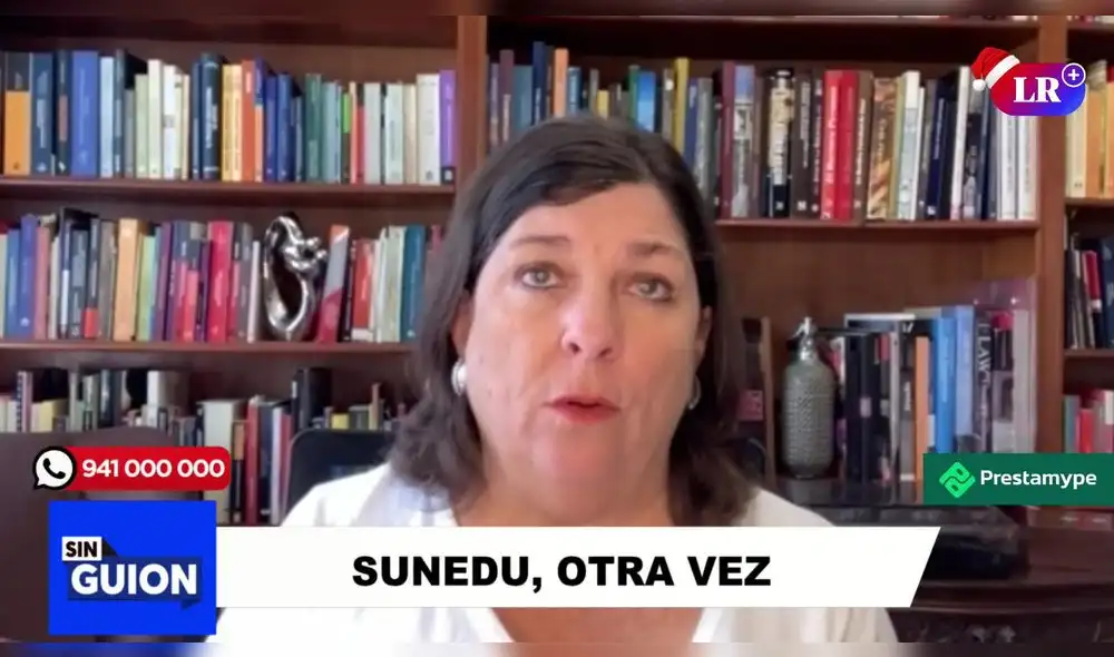 Rosa María Palacios en Sin Foto: LR+ Rosa María Palacios en Sin Foto: LR+