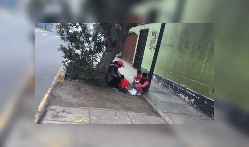 Niñas estaban expuestas a peligros, mientras mujer solo esperaba que le llevan las ganancias.