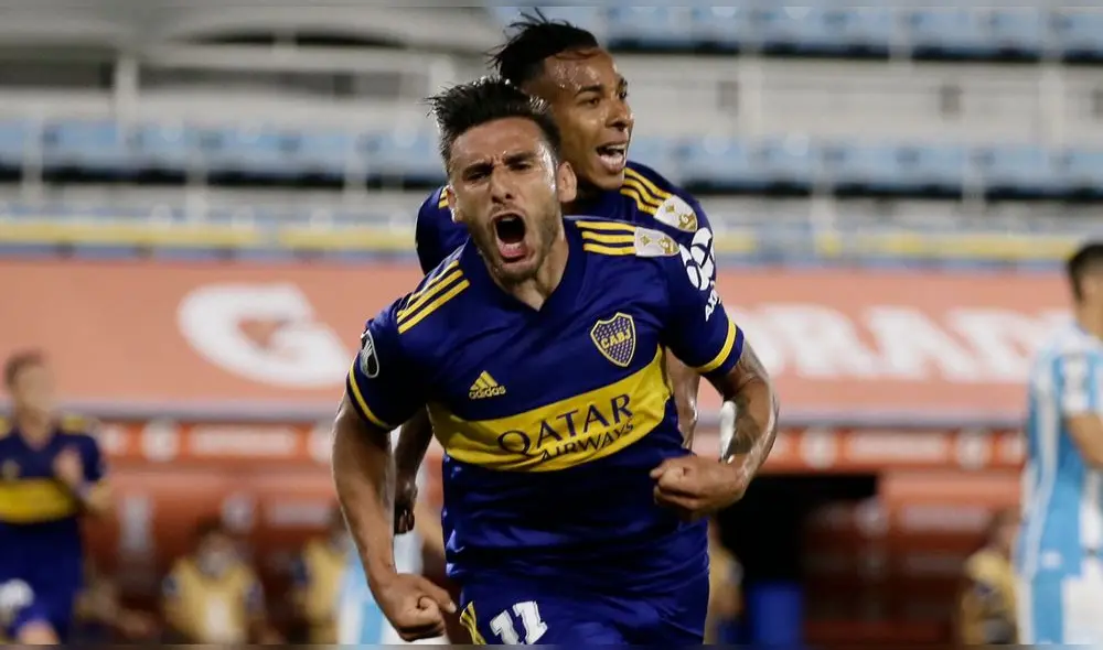 Eduardo Salvio anotó el primer tanto a los 24 de la primera mitad. Foto: Twitter Boca Juniors Eduardo Salvio anotó el primer tanto a los 24 de la primera mitad. Foto: Twitter Boca Juniors