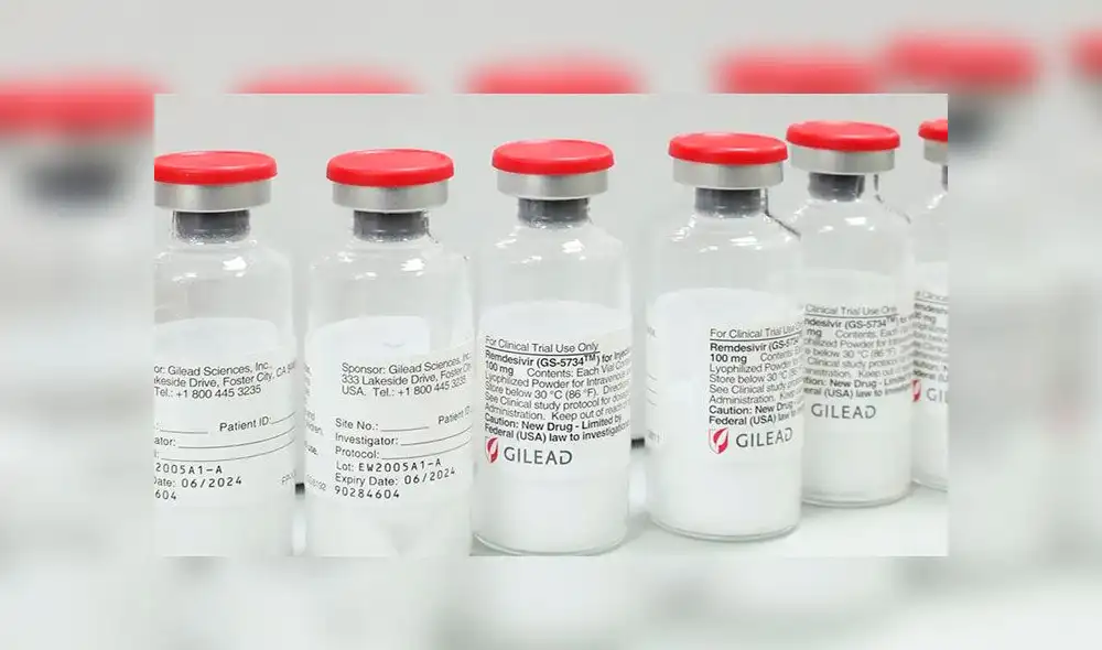 Estados Unidos compró grandes toneladas de remdesivir. Foto: EFE Estados Unidos compró grandes toneladas de remdesivir. Foto: EFE