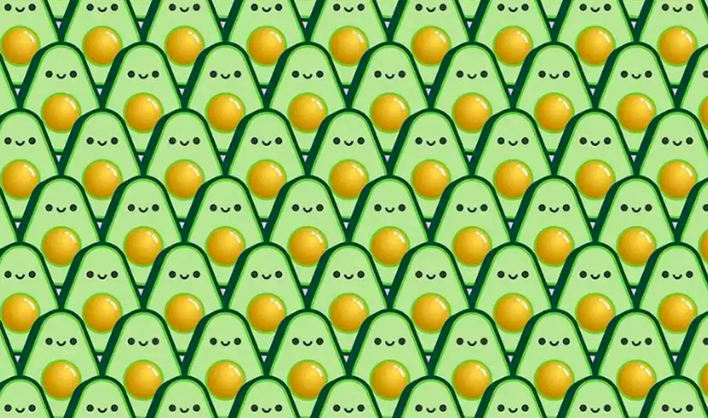 Debes encontrar cuatro paltas sin pepas en tan solo 30 segundos. Foto: Facebook/Televisa Noticias Debes encontrar cuatro paltas sin pepas en tan solo 30 segundos. Foto: Facebook/Televisa Noticias