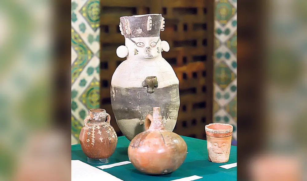 Belleza. Cuchimilco de Chancay y otras piezas recuperadas.