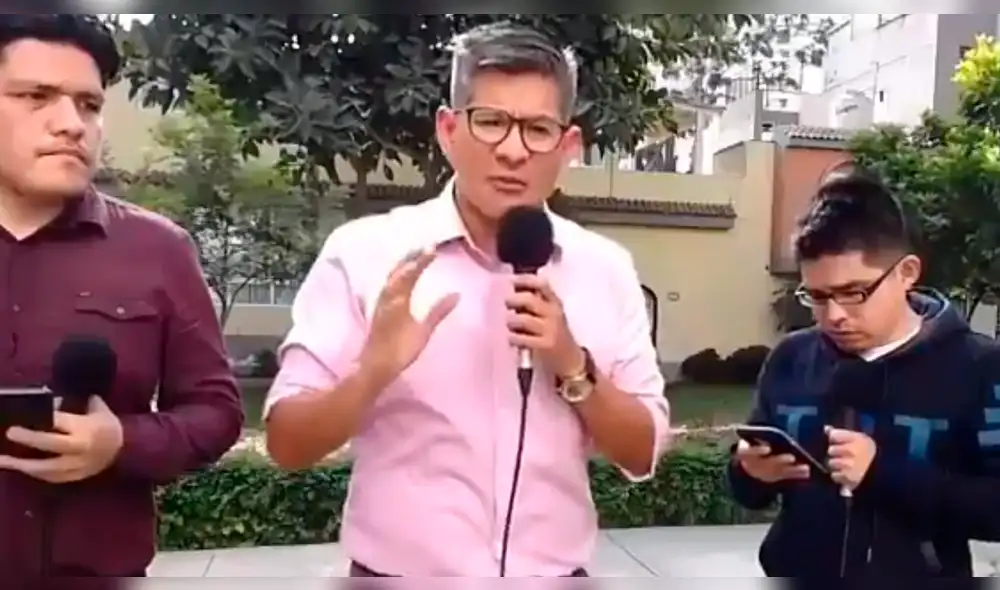 Erick Osores criticado por comentarios racistas contra representantes de las ligas departamentales. Foto: Captura video. Erick Osores criticado por comentarios racistas contra representantes de las ligas departamentales. Foto: Captura video.