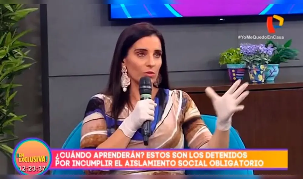 Laura Borlini criticó a Miagros Leiva por incidente tras detención durante toque de queda. Foto: Captura Laura Borlini criticó a Miagros Leiva por incidente tras detención durante toque de queda. Foto: Captura