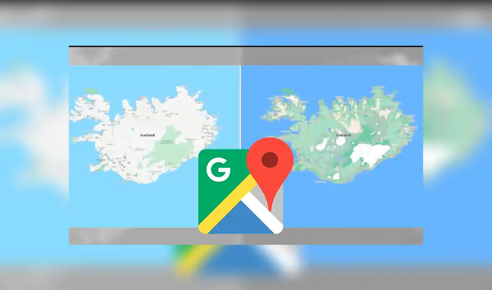 Los cambios han llegado ya a 220 países y muestran una mayor variedad de color para representar terrenos en Google Maps. Imagenés: blog.google.com