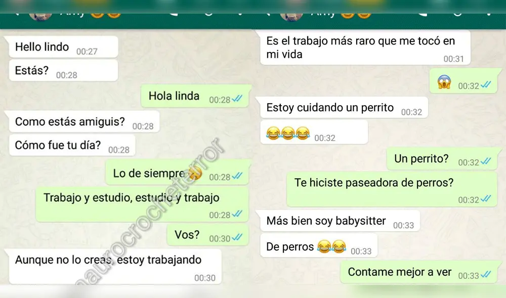 En WhatsApp, joven inventó terrible excusa para tener sexo con su amiga [FOTOS]
