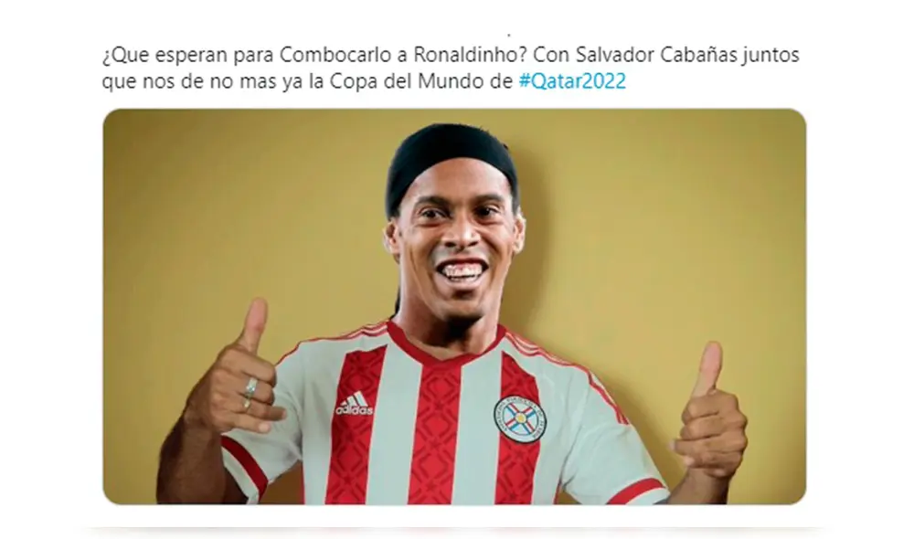 Ronaldinho es víctima d divertidos memes tras usar identificación falsa en Paraguay.