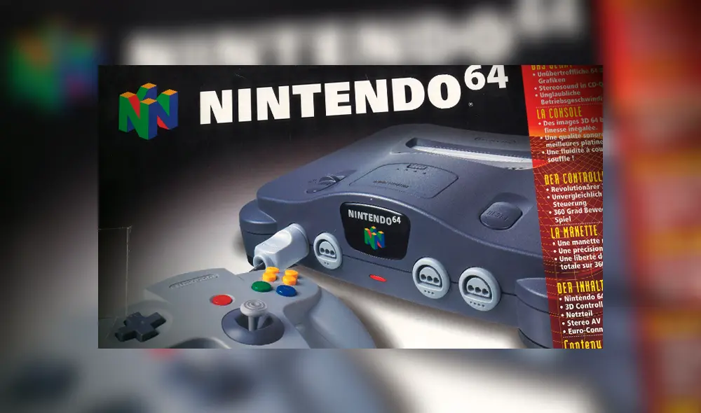 y hasta la Nintendo 64.