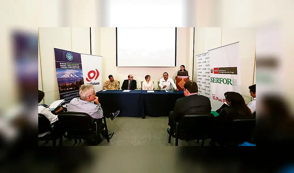 Serfor y Ecobrands Perú cuidarán bosque de árboles de colegio militar de Arequipa