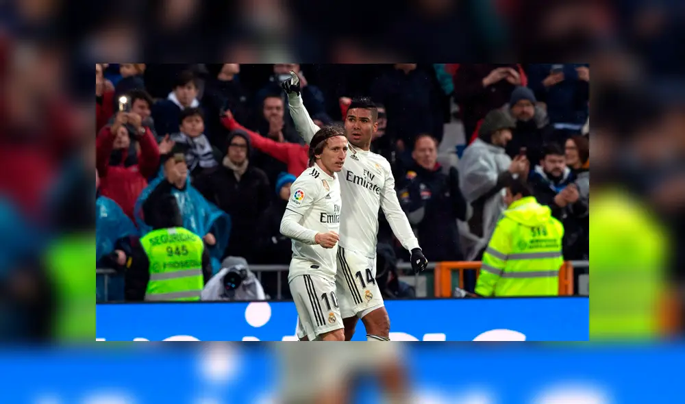 Real Madrid venció 2-0 a Sevilla con goles de Casemiro y Luka Modric ...
