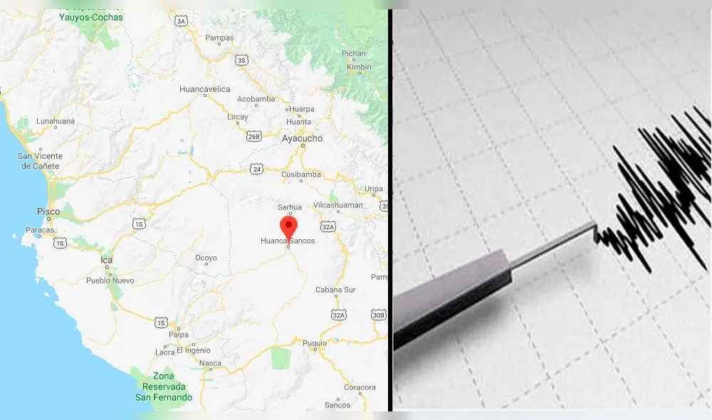 Ayacucho: sismo de 4.8 grados tuvo como epicentro a Huanca Sancos