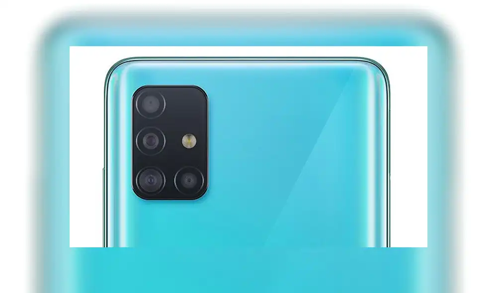 Samsung Galaxy A51 es el sucesor del Galaxy A50.