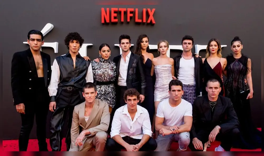 Danna Paola, Ester Expósito, Aron Piper, Jorge López y Omar Ayuso son algunos de los actores que integran el elenco de Élite. (Foto: Mundo Deportivo)