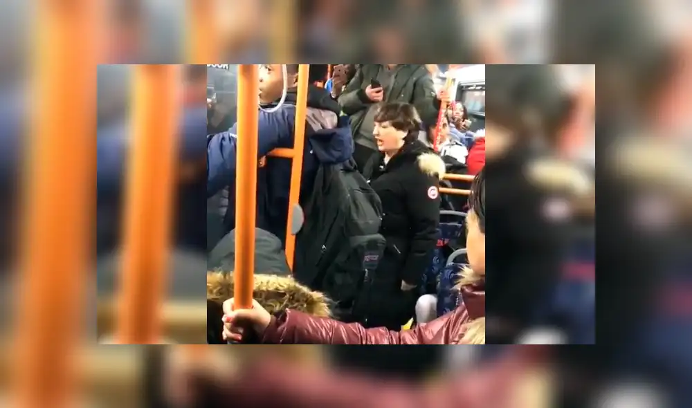 Facebook viral: señora insulta a jóvenes que no quieren cederle asiento en metro [VIDEO]