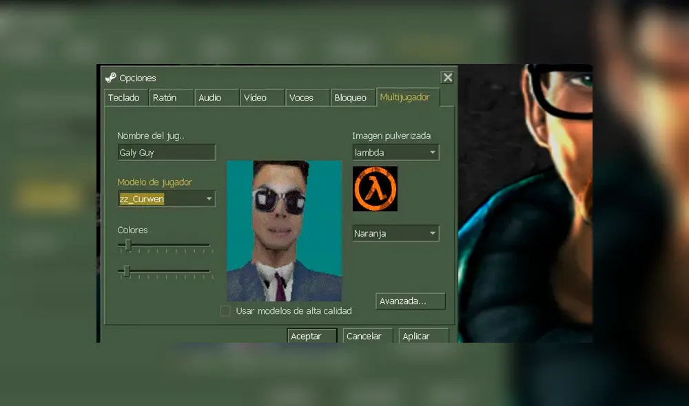 Mods de personajes peruanos en Half-Life por Galy Raffo.