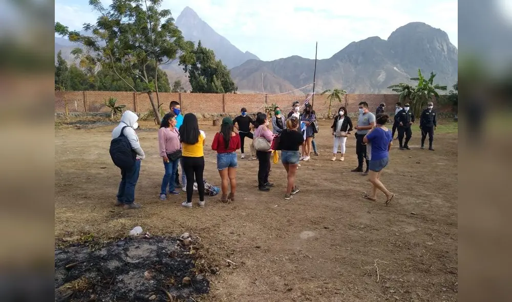 La Libertad:  policía detiene a 20 personas que celebran cumpleaños campestre