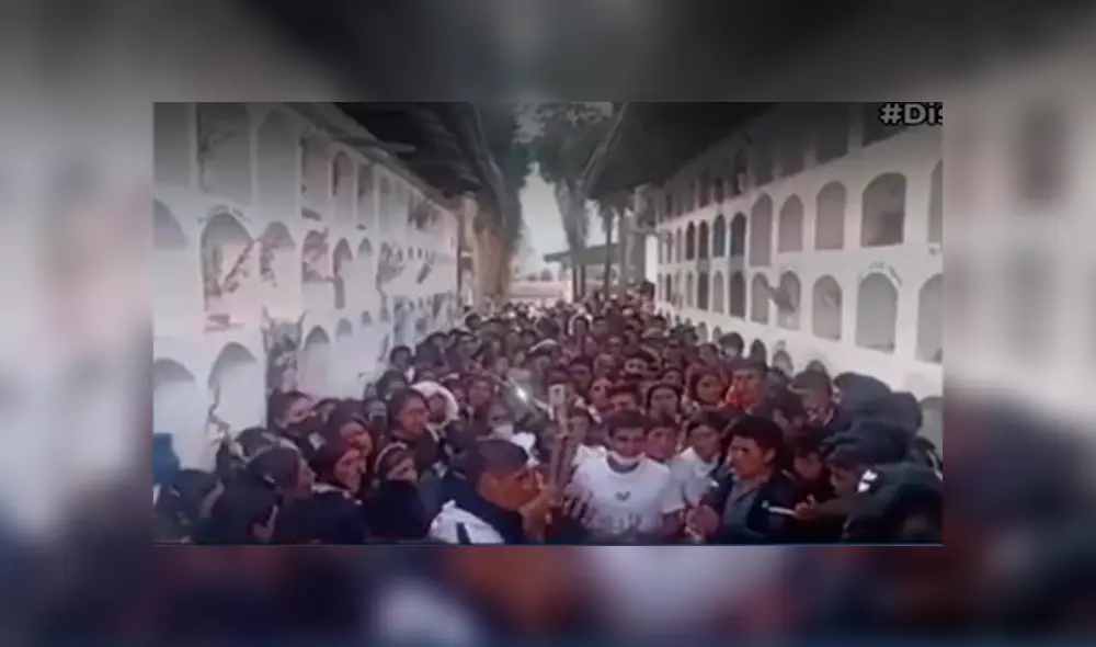 Ciudadanos de Huánuco no respetaron normas de bioseguridad. Foto: Captura Ciudadanos de Huánuco no respetaron normas de bioseguridad. Foto: Captura