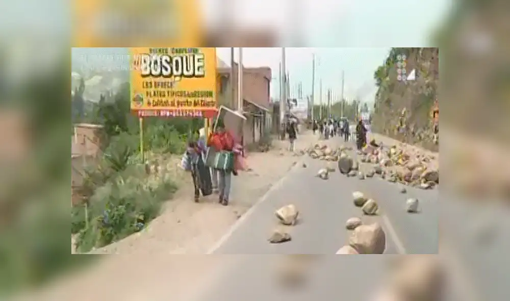 Paro agrario: en Huánuco, productores de papa continúan con bloqueo de carretera [VIDEO]