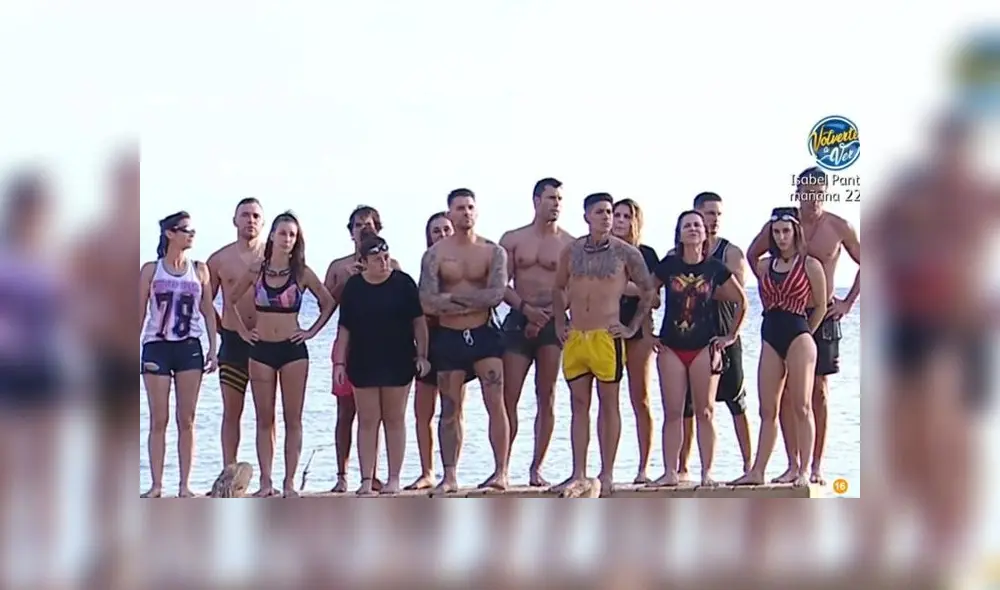 La llegada a la isla fue un tanto difícil para alguno, como Fani, que recibió ánimos de su novio para lanzarse del helicóptero. (Foto: Telecinco) La llegada a la isla fue un tanto difícil para alguno, como Fani, que recibió ánimos de su novio para lanzarse del helicóptero. (Foto: Telecinco)