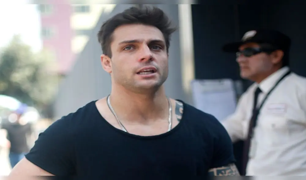 Nicola Porcella modelo y expareja de Angie Arizaga Nicola Porcella modelo y expareja de Angie Arizaga