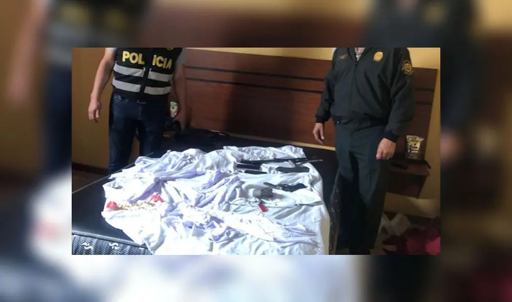 Acciones de inteligencia pudo dar el paradero de estos presuntos delincuentes que mostraron actitud desafiante en su traslado. (Foto: PNP)