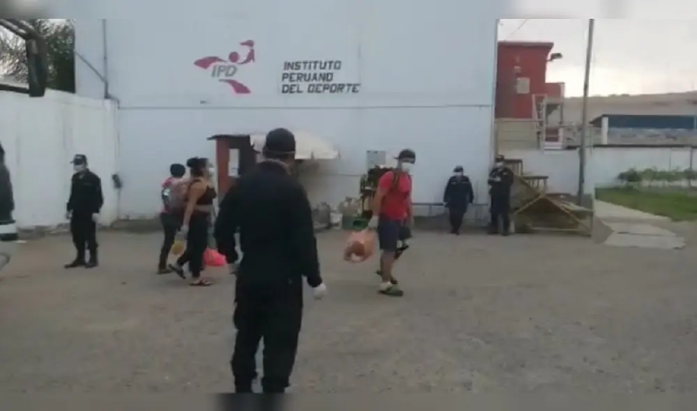 Extranjeros ilegales pasarán cuarentena en el estadio Jorge Basadre en Tacna.