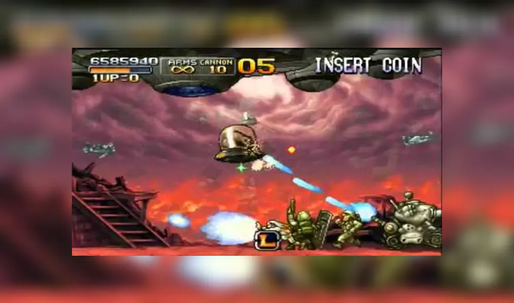 Final Metal Slug 2 o Metal Slug X. (Foto: Captura)