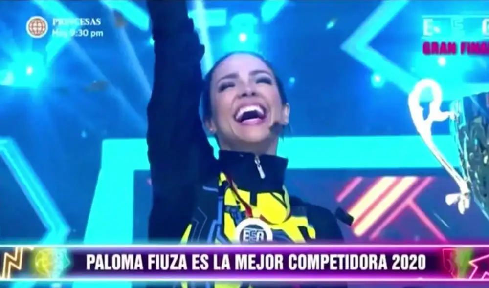 Paloma Fiuza sorprendió con su desempeño en la competencia. Foto: captura de América TV Paloma Fiuza sorprendió con su desempeño en la competencia. Foto: captura de América TV