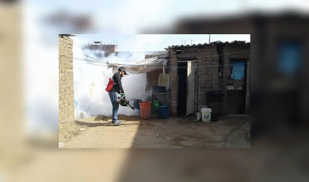 Trujillo: fumigan 600 viviendas en centro poblado El Milagro