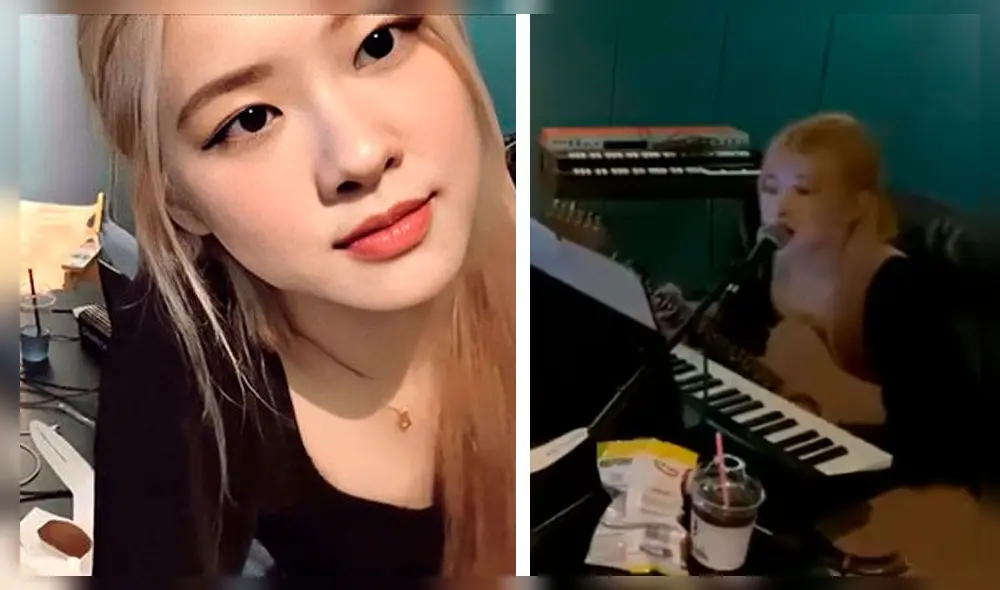 BLACKPINK: Rosé realizó un improvisado concierto en Instagram Live interpretando canciones de Coldplay, Lee Moon Se, entre otros.