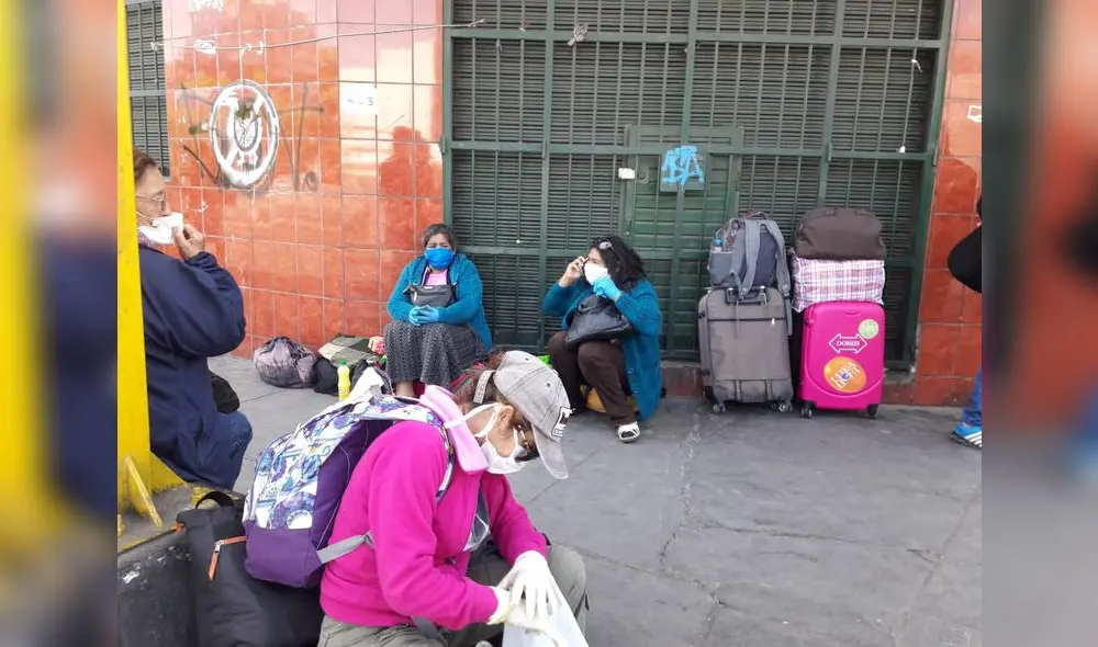 Ciudadanos tacneños piden ser retornados a su región. Ciudadanos tacneños piden ser retornados a su región.