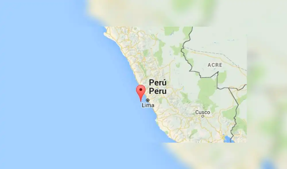 Temblor de 3.7 grados se registró esta tarde en Lima