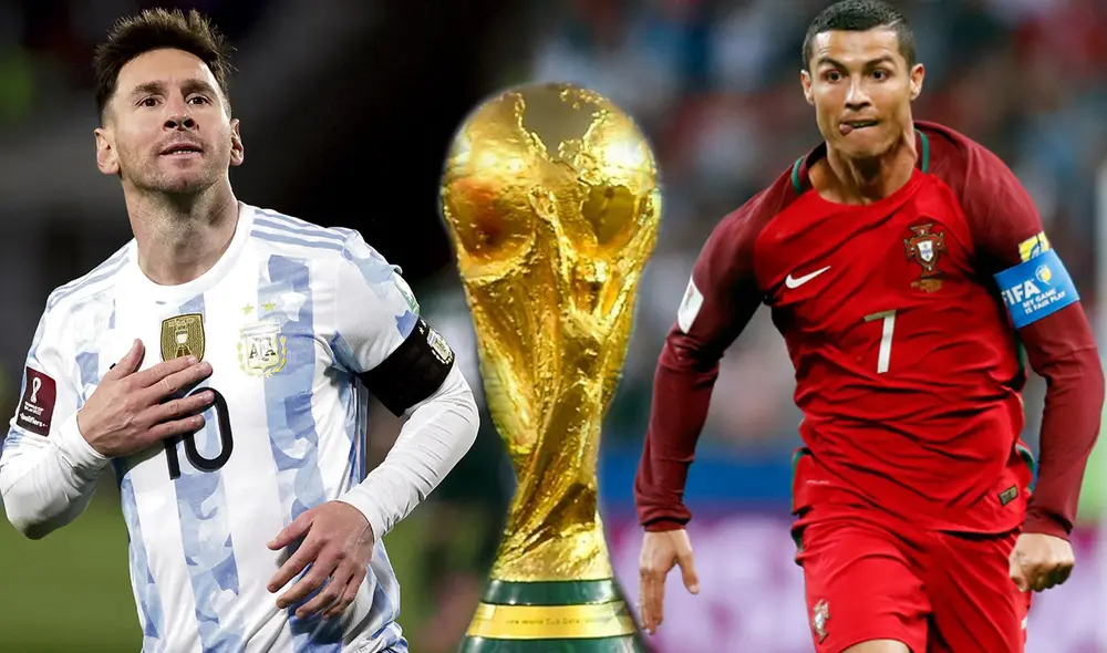 Lionel Messi y Cristiano Ronaldo tienen como gran deuda pendiente ganar el Mundial. Foto: composición/EFE