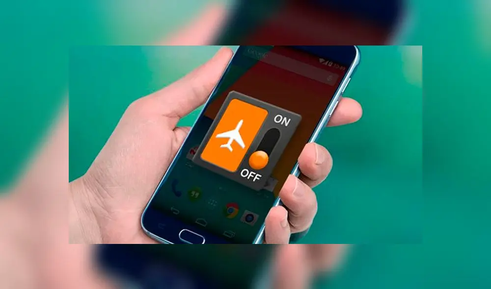 Al activar el modo avión se desconectan todas las conexiones inalámbricas del dispositivo.