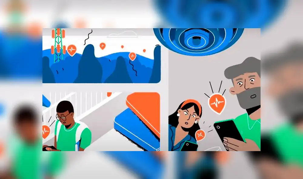 'Earthquake Alert' ya está funcionando en el estado de California. Foto: Google.