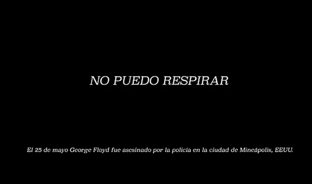 Mensaje transmitido por MTV Latinoamérica. Captura: ForoMedios