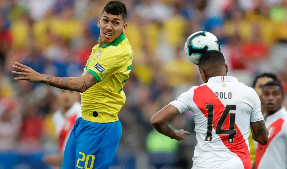 Andy Polo fue criticado en Movistar Deportes tras la goleada de Brasil sobre Perú en la Copa América 2019. | Foto: EFE