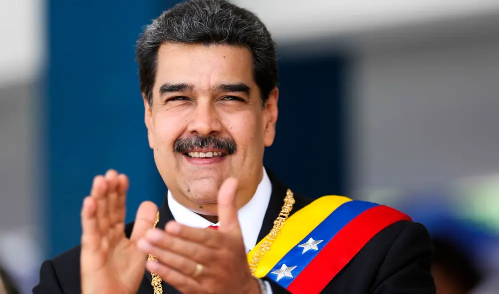 Desde Venezuela, el presidente Nicolás Maduro felicitó al nuevo mandatario electo de Bolivia, Luis Arce, y al vicepresidente, David Choquehuanca. Foto: EFE Desde Venezuela, el presidente Nicolás Maduro felicitó al nuevo mandatario electo de Bolivia, Luis Arce, y al vicepresidente, David Choquehuanca. Foto: EFE