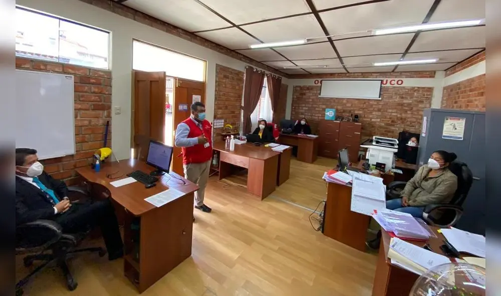 Gerente Regional de Control de La Libertad, visitó la Oficina Provincial de Control de Sanchez Carrión.